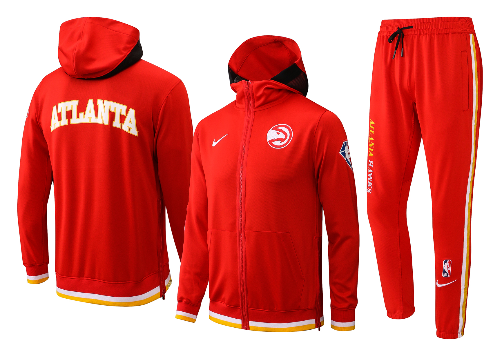 Men Atlanta Hawks red 2024 NBA Nike Training suit->toronto raptors->NBA Jersey